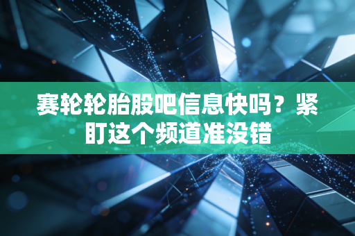 赛轮轮胎股吧信息快吗？紧盯这个频道准没错