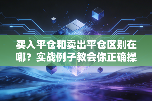 买入平仓和卖出平仓区别在哪？实战例子教会你正确操作
