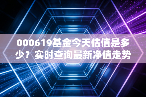 000619基金今天估值是多少？实时查询最新净值走势