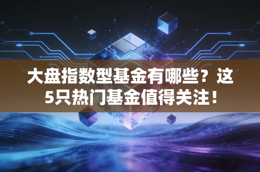 大盘指数型基金有哪些？这5只热门基金值得关注！