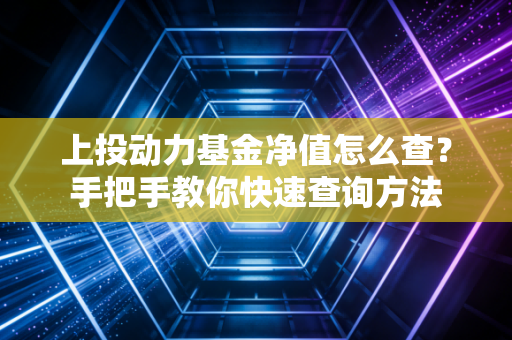 上投动力基金净值怎么查？手把手教你快速查询方法