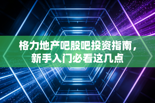 格力地产吧股吧投资指南，新手入门必看这几点