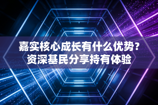 嘉实核心成长有什么优势？资深基民分享持有体验