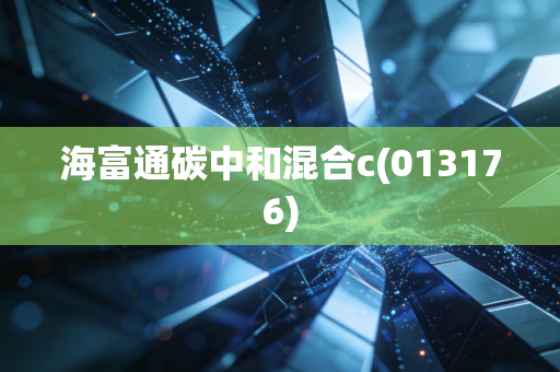 海富通碳中和混合c(013176)