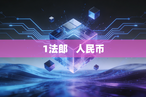 1法郎   人民币