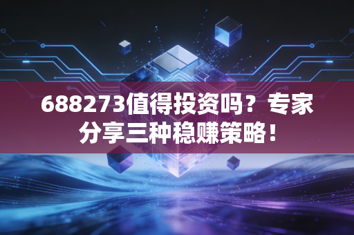 688273值得投资吗？专家分享三种稳赚策略！