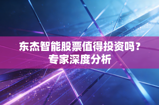 东杰智能股票值得投资吗？专家深度分析