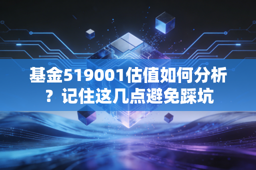 基金519001估值如何分析？记住这几点避免踩坑