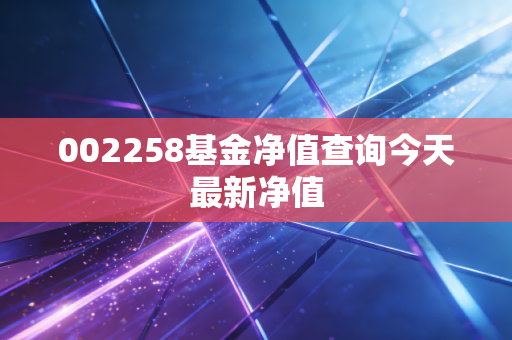 002258基金净值查询今天最新净值
