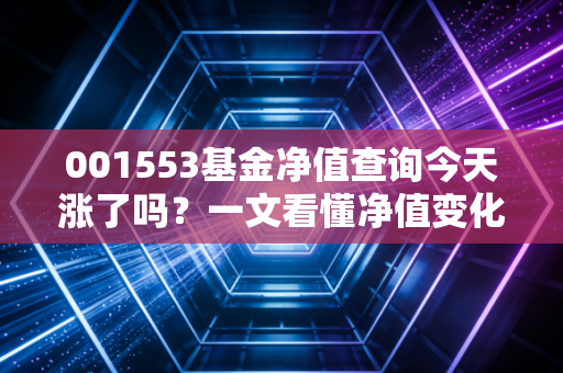 001553基金净值查询今天涨了吗？一文看懂净值变化