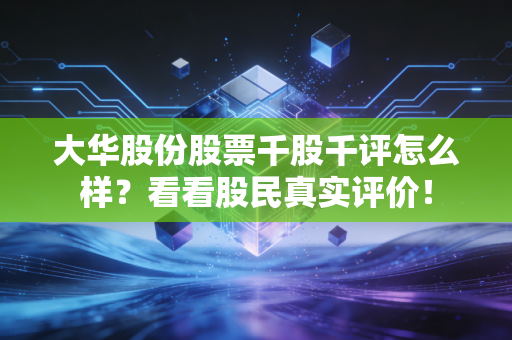 大华股份股票千股千评怎么样？看看股民真实评价！