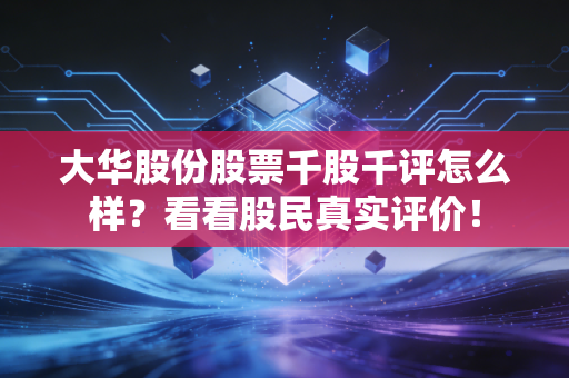 大华股份股票千股千评怎么样？看看股民真实评价！