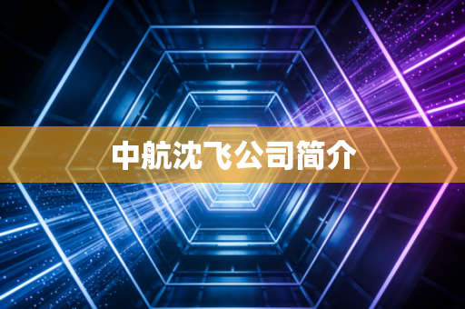 中航沈飞公司简介