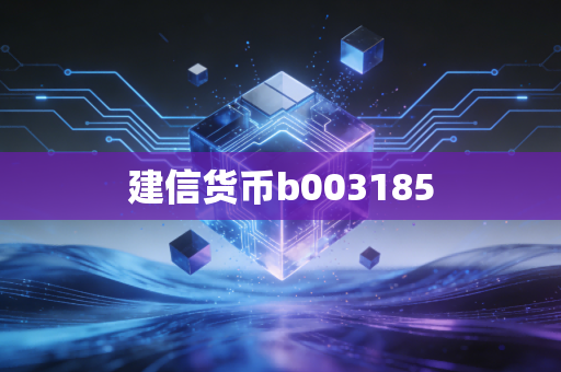 建信货币b003185