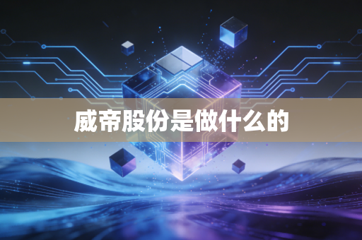 威帝股份是做什么的