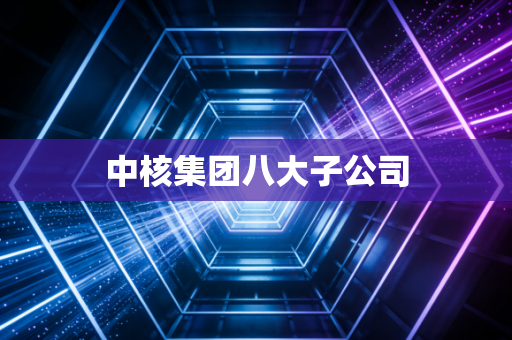 中核集团八大子公司
