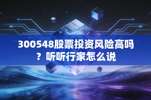 300548股票投资风险高吗？听听行家怎么说