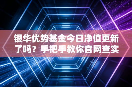 银华优势基金今日净值更新了吗？手把手教你官网查实时净值