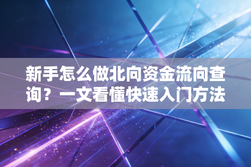 新手怎么做北向资金流向查询？一文看懂快速入门方法！