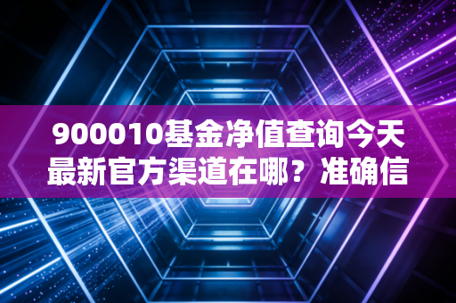 900010基金净值查询今天最新官方渠道在哪？准确信息一键直达！