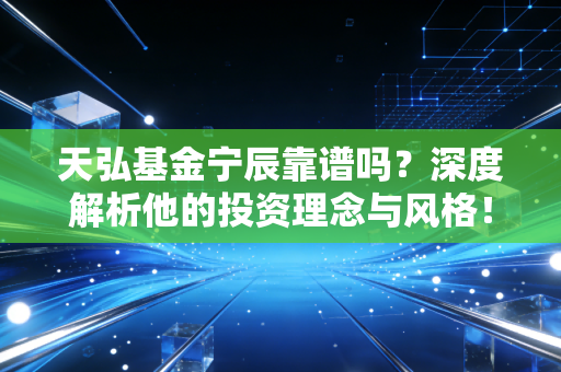 天弘基金宁辰靠谱吗？深度解析他的投资理念与风格！