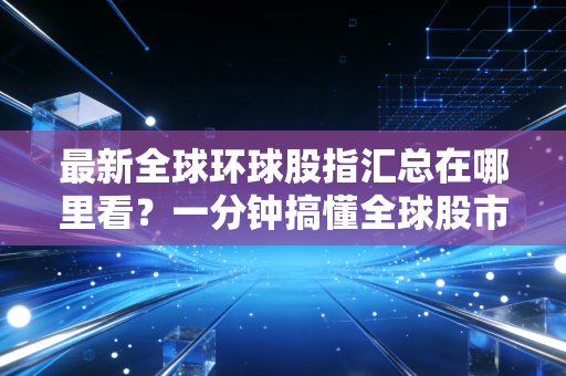 最新全球环球股指汇总在哪里看？一分钟搞懂全球股市变化！
