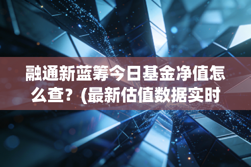 融通新蓝筹今日基金净值怎么查？(最新估值数据实时查询方法)