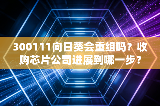 300111向日葵会重组吗？收购芯片公司进展到哪一步？