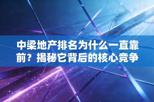 中梁地产排名为什么一直靠前？揭秘它背后的核心竞争力与策略！