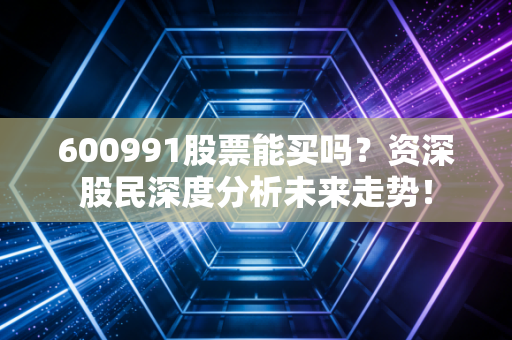 600991股票能买吗？资深股民深度分析未来走势！