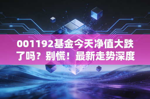 001192基金今天净值大跌了吗？别慌！最新走势深度分析！