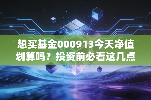 想买基金000913今天净值划算吗？投资前必看这几点！