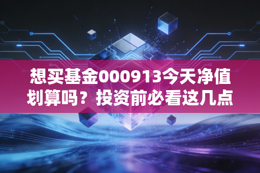 想买基金000913今天净值划算吗？投资前必看这几点！