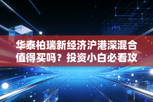 华泰柏瑞新经济沪港深混合值得买吗？投资小白必看攻略！