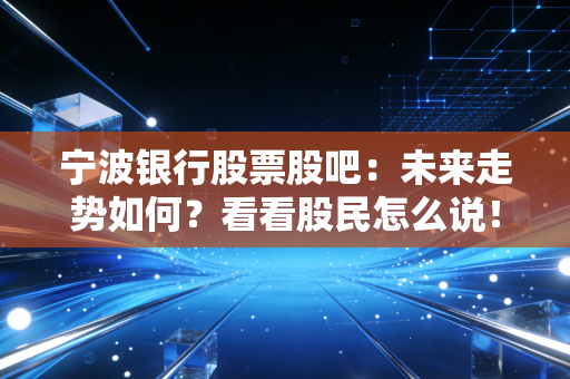 宁波银行股票股吧：未来走势如何？看看股民怎么说！