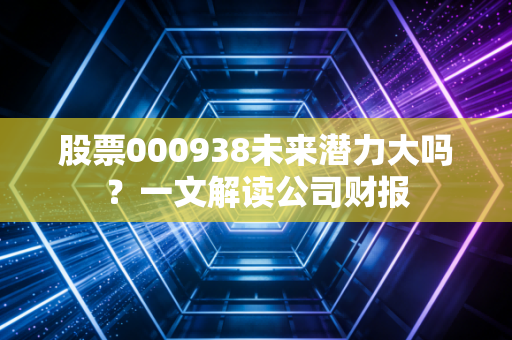 股票000938未来潜力大吗？一文解读公司财报