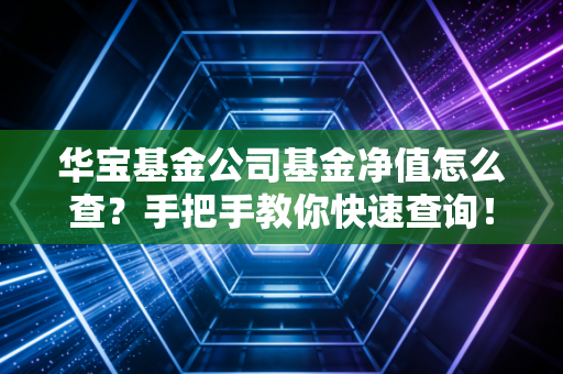 华宝基金公司基金净值怎么查？手把手教你快速查询！