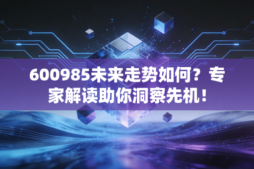 600985未来走势如何？专家解读助你洞察先机！