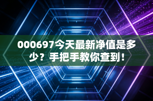 000697今天最新净值是多少？手把手教你查到！