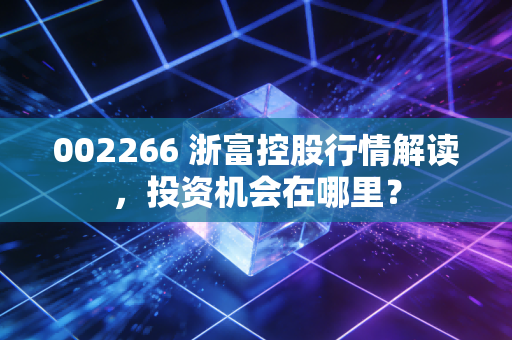 002266 浙富控股行情解读，投资机会在哪里？