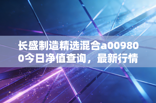 长盛制造精选混合a009800今日净值查询，最新行情一览！