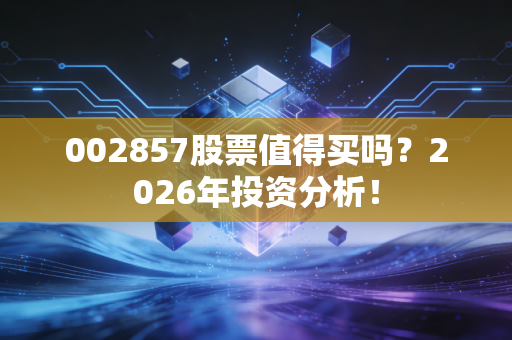 002857股票值得买吗？2026年投资分析！