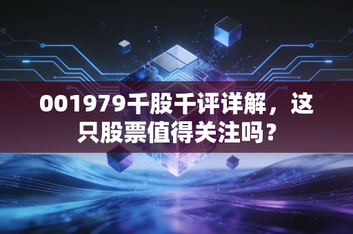 001979千股千评详解，这只股票值得关注吗？