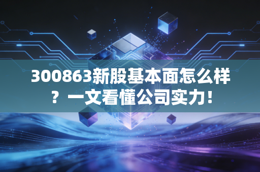 300863新股基本面怎么样？一文看懂公司实力！