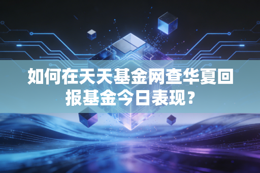 如何在天天基金网查华夏回报基金今日表现？