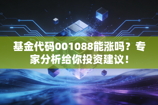 基金代码001088能涨吗？专家分析给你投资建议！