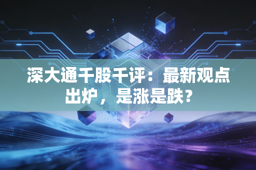 深大通千股千评：最新观点出炉，是涨是跌？