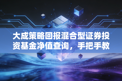 大成策略回报混合型证券投资基金净值查询，手把手教你查最新数据！