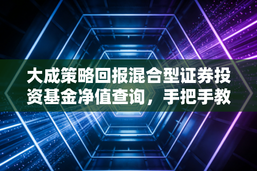 大成策略回报混合型证券投资基金净值查询，手把手教你查最新数据！