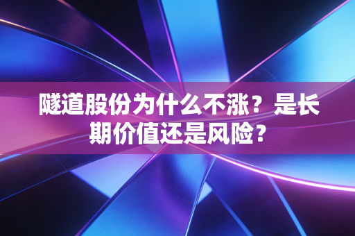 隧道股份为什么不涨？是长期价值还是风险？